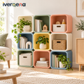 iverqena™ Geometric Stackable Storage Cubes image 1