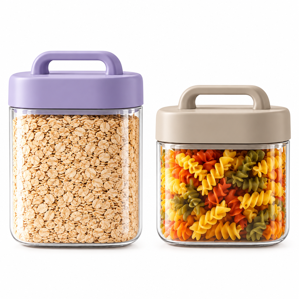 iverqena™ Color-Block Pantry Canister Set image 5