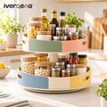 iverqena™ Two-Tier Rotating Pantry Organizer image 1