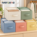 iverqena™ Colorful Foldable Closet Organizers image 1