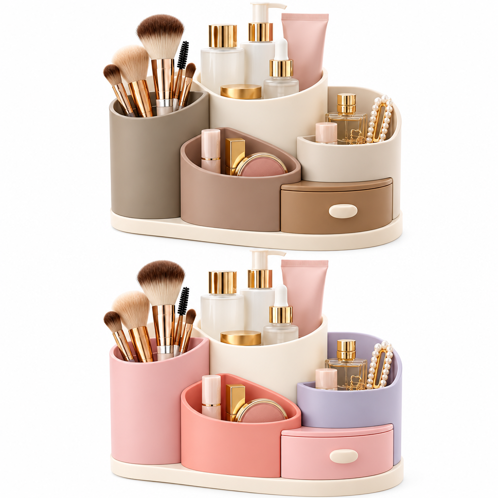 iverqena™ Sculptural Vanity Organizer image 2