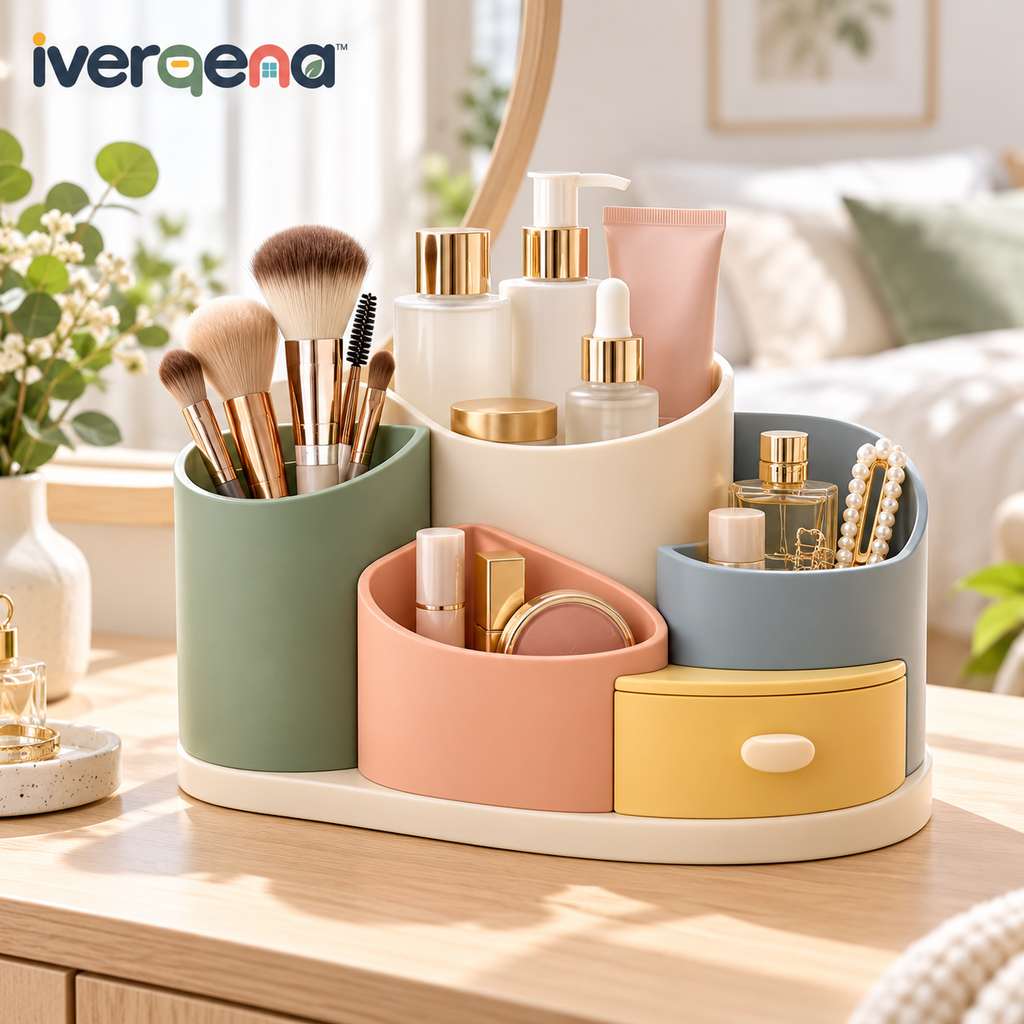 iverqena™ Sculptural Vanity Organizer image 1