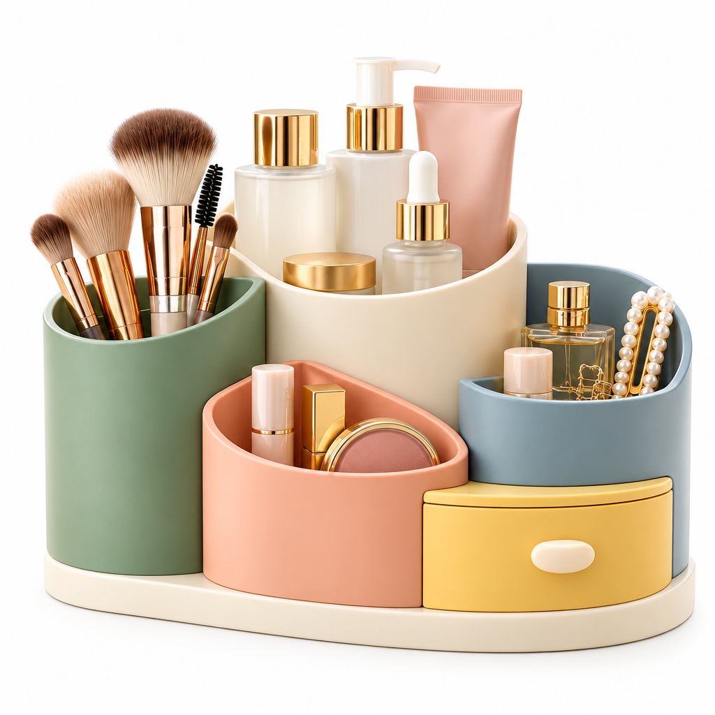 iverqena™ Sculptural Vanity Organizer image 4